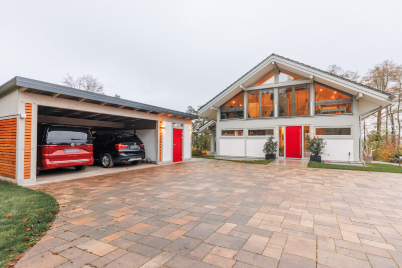 Modernes Fachwerkhaus Holzskelett Haus Bauen Berlin Holzhaus Seehaus Concentus 31