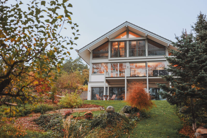 Modernes Fachwerkhaus Holzskelett Haus Bauen Berlin Holzhaus Seehaus Concentus 38