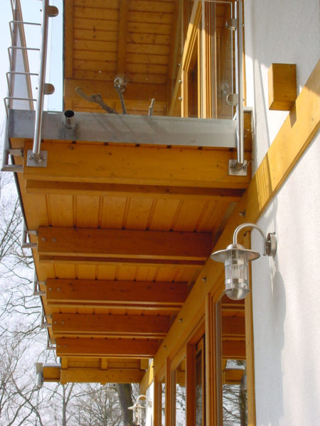 Modernes Landhaus Rotes Dach Fachwerk Concentus